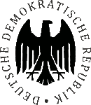 Wappen coat of arms Deutsche Demokratische Republik DDR GDR German Democratic Republic Ostdeutschland East Germany