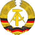 Wappen coat of arms Deutsche Demokratische Republik DDR GDR German Democratic Republic Ostdeutschland East Germany