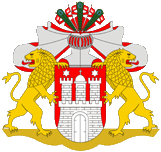 großes Wappen greater coat of arms Hamburg
