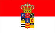 Flagge Fahne flag Großherzogtum Hessen-Darmstadt Grand Duchy Hesse-Darmstadt
