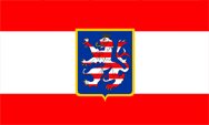 Flagge Fahne flag Kurfüstentum Hessen Hessen-Kassel Kurfürst flag Elector Hesse-Kassel