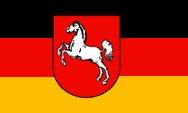 Landesflagge, Landesdienstflagge, Flagge, Fahne, flag, Niedersachsen, Lower Saxony