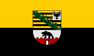 Flagge Fahne flag Landesdienstflagge Dienstflagge Sachsen-Anhalt Saxony-Anhalt Saxony Anhalt