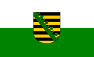 Landesdienstflagge Flagge Fahne Sachsen flag Saxony Saxe