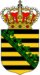 Wappen coat of arms Herzogtum Duchy Sachsen-Coburg-Gotha Saxony-Coburg-Gotha Sachsen Coburg Gotha