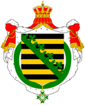 Wappen coat of arms Sachsen Saxony Saxe Königreich kingdom