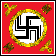 Flagge Fahne flag Deutsches Reich German Empire Drittes Third Reich Standarte Führer Reichskanzler Deutsches Reich