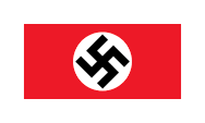 Flagge Fahne flag Deutsches Reich German Empire Drittes Third Reich Lotsenflagge Lotsenrufflagge