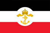 Flagge Fahne flag Deutsches Reich German Empire Marinedienstflagge official naval flag