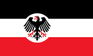 Flagge Fahne flag Deutsches Reich German Empire Drittes Third Reich Dienstflagge