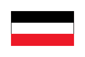 Flagge Fahne flag Deutsches Reich German Empire Drittes Third Reich Lotsenrufflagge Lotsenflagge pilot flag