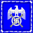 Flagge Fahne flag Deutsches Reich German Empire Drittes Third Reich Standarte Oberbefehlshaber Luftwaffe