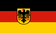 Flagge Fahne flag Deutschland Germany Bundesdienstflagge Dienstflagge official flag