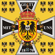 Flagge Fahne flag crown prince Standarte Kronprinz Deutsches Reich Kaiserreich Deutschland Germany German Empire