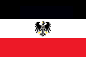 Flagge des Gouverneurs der Kolonie Deutsch-Ostafrika