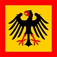 Standarte Standard Flagge Fahne flag Reichspräsident flag of the President Deutsches Reich Weimarer Republik German Empire Weimar Republic