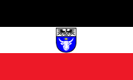 Flagge der Kolonie Deutsch-Südwestafrika
