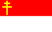 Flagge flag Elsaß-Lothringen Elsass-Lothringen Alsace-Lorraine