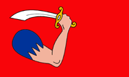 flaga Proporzec kaperski i proporzec bojowy Polski