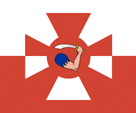 Flaga Proporzec Marynarki Wojennej Polski Polska
