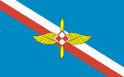 Flaga lotnictwa wojskowego Polski Polska Rzeczpospolita Ludowa