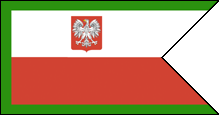 flag flaga bandera Polska Polski Bandera Wojsk Obrony Pogranicza WOP Polski Polska Rzeczpospolita Ludowa