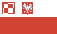 Flaga wojskowych portow lotniczych lotnictwa wojskowego Polski Polska Rzeczpospolita Ludowa