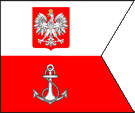 flag flaga bandera Polska Polski dow�dcy marynarki wojennej
