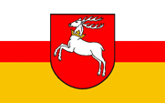 Flagge, Fahne, Wojewodschaft, Lublin, Lubelskie
