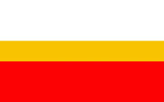 Flagge, Fahne, Wojewodschaft, Kleinpolen, Malopolskie