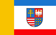 Flagge, Fahne, Wojewodschaft, Heiligkreuz, Swietokrzyskie