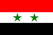 Flagge, Fahne, Ägypten, Syrien
