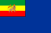 Flagge Fahne flag Marineflagge naval flag Äthiopien Ethiopia Abessinien Abyssinia