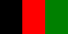 Flagge Fahne flag National flag Afghanistan Karsai