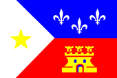 Flagge Fahne flag Akadiana Acadiana Cajun