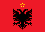 Flagge Fahne flag National flag national flag Albanien Albania