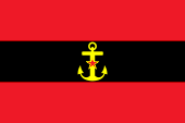 Flagge Fahne flag Marineflagge naval flag Naval ensign Albanien Albania