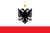 Flagge Fahne flag Naval flag naval flag Naval ensign Albanien Albania