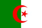 Flagge Fahne flag National flag Merchant flag Algerien Algeria