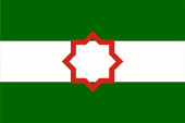 Flagge, Fahne, Andalusien