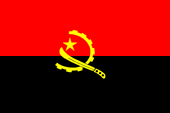 Flagge Fahne flag Nationalflagge Handelsflagge Angola