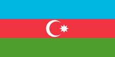Flagge Fahne flag National flag Aserbaidshan Aserbaidschan Azerbaijan