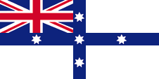 Flagge Fahne flag Föderationsbewegung Federation Movement Australien Australia