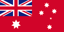 Flagge Fahne flag Handelsflagge merchant civil ensign flag Australien Australia