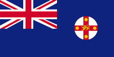 Flagge Fahne flag Neusüdwales New South Wales