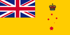Flagge Fahne flag royal Gouverneur Governor Victoria