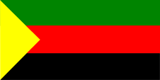 Flagge Fahne flag National flag Azawad Azaouad Tuareg MNLA
