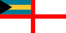 Flagge Fahne flag Marineflagge naval flag Bahamas Bahama Inseln Bahama Islands