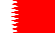 National flag Flagge Fahne flag Bahrein Bahrain