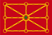 Flagge, Fahne, Benafarroa, Baskenland
